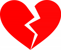 first choice for breakup card- broken heart clip art | BLAP | Pinterest