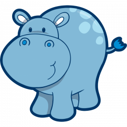 Stickers Hippopotamus, Hippo Stickers, Sticker Hippo, animal sticker ...