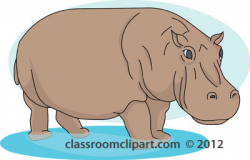 Hippo clipart hippopotamus image - ClipartAndScrap