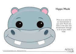 Masks Clipart hippo 1 - 460 X 325 | Dumielauxepices.net ...