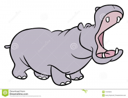 Hippo clipart open mouth #1 | Holden's 5th birthday ...