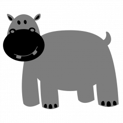 Hippopotamus Clipart - ClipartBlack.com