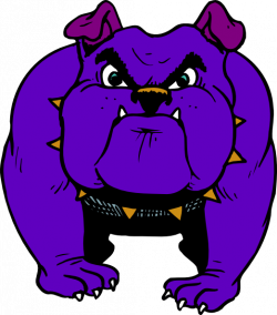 Purple Bulldog Clip Art at Clker.com - vector clip art online ...