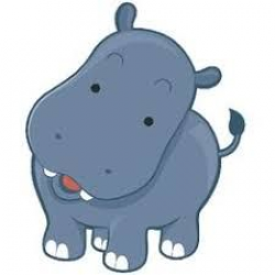 Image result for baby hippo clipart | Hippos | Baby hippo ...