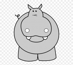 Clipart - Hippo - Hippo Transparent Background Clipart, HD ...