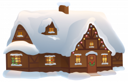 Christmas House Transparent PNG Clip Art Image | Gallery ...