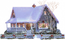 Christmas House PNG Clipart | Gallery Yopriceville - High ...