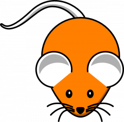 Orange Mouse Clip Art at Clker.com - vector clip art online, royalty ...
