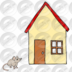 Mouse House Picture for Classroom / Therapy Use - Great ...