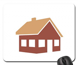 Amazon.com : Mouse Pads - House Home Real State Clipart Icon ...