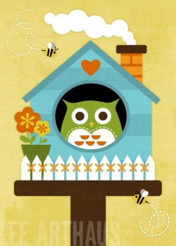 Owl House Clipart