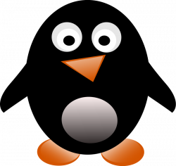 Penguin | Free Stock Photo | Illustration of a cartoon penguin | # 11513
