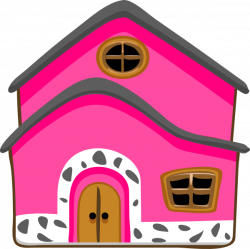 Pink House Clip Art at Clker.com - vector clip art online, royalty ...