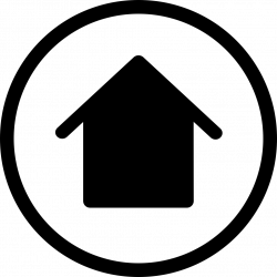 Simple Circled Home Icon transparent PNG - StickPNG