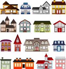 Houses Clip Art at Clker.com - vector clip art online, royalty free ...