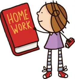 Doing Homework Clipart | Free download best Doing Homework ...