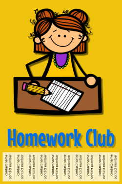 Homework club Template | PosterMyWall