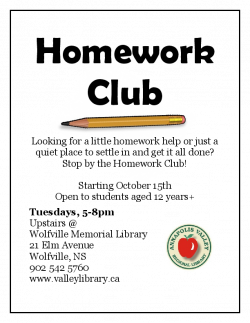 Homework Club Flyer Template – Ianswer