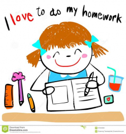 Homework Time Clip Art - Hawthorneatconcord