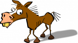Clipart - Crazy Horse - Colored