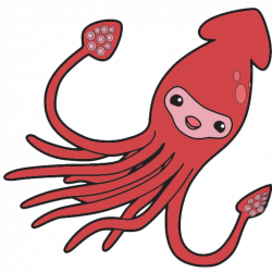 Squid Clipart easy - Free Clipart on Dumielauxepices.net