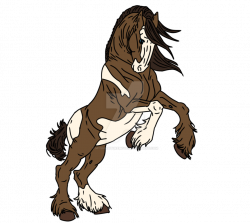 Clydesdale Horse Drawing at GetDrawings.com | Free for personal use ...