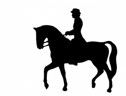 horse riding Silhouette | Horse Rider Silhouette Clipart ...