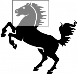 A Horse Head Clip Art at Clker.com - vector clip art online, royalty ...