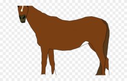 Mare Clipart Brown Horse - Horse Clip Art - Png Download ...