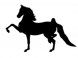 morgan horse silhouette images | 257 hs trotting morgan ...