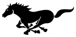 Black Horse Vector | Süliet | Horse clip art, Horse ...