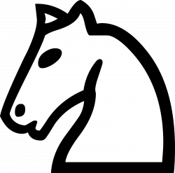 Clipart - chess horse
