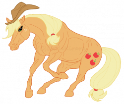 AppleJack: Quarter Horse by LittleKirara on DeviantArt