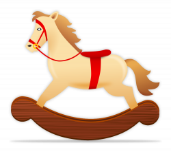 OnlineLabels Clip Art - Wood Horse