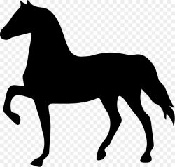 Horse Cartoon clipart - Black, Horse, Silhouette ...