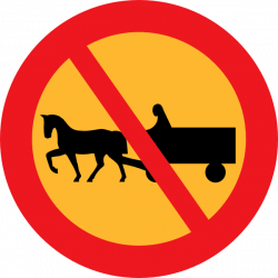 No Horse And Carts Sign Clip Art at Clker.com - vector clip art ...