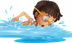 Boys Swimming Pool Clip Art Clipart - Pool Clipart Png