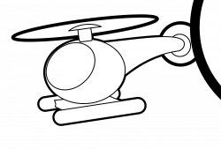 29++ Cool Helicopter Clipart Black And