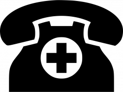 Phone Hospital Clinic Telephone Ambulance Svg Png Icon Free Download ...