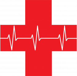 Clipart - Red Cross First Aid Icon Optimized