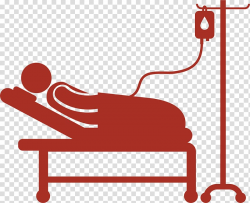 Person in hospital bed illustration, Hospital bed Patient ...