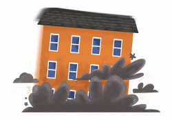 Clipart House Collapse - Collapse Building Clipart ...