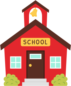 28+ Collection of Cute School House Clipart | High quality, free ...