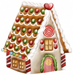 Transparent Gingerbread House PNG Clipart | Printables | Pinterest ...