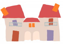 Clipart - Crooked house 5