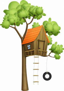 treehouse with swing | children Preschool | Pinterest | Treehouse ...