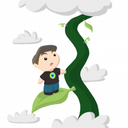 Beanstalk Drawing at GetDrawings.com | Free for personal use ...