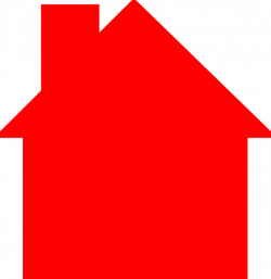House Logo Red Clip Art at Clker.com - vector clip art online ...