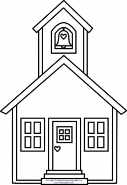 10 School House Coloring Sheet - Osnut Coloring Images