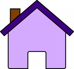 Purple House Clip Art at Clker.com - vector clip art online, royalty ...